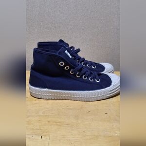 STUTTERHEIM x NOVESTA Women's Rain Star Dribble Sneakers, Navy,